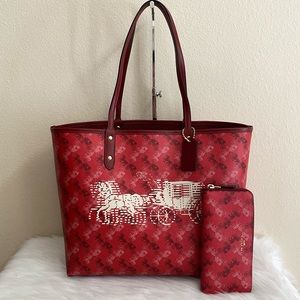 Coach purse and wallet set